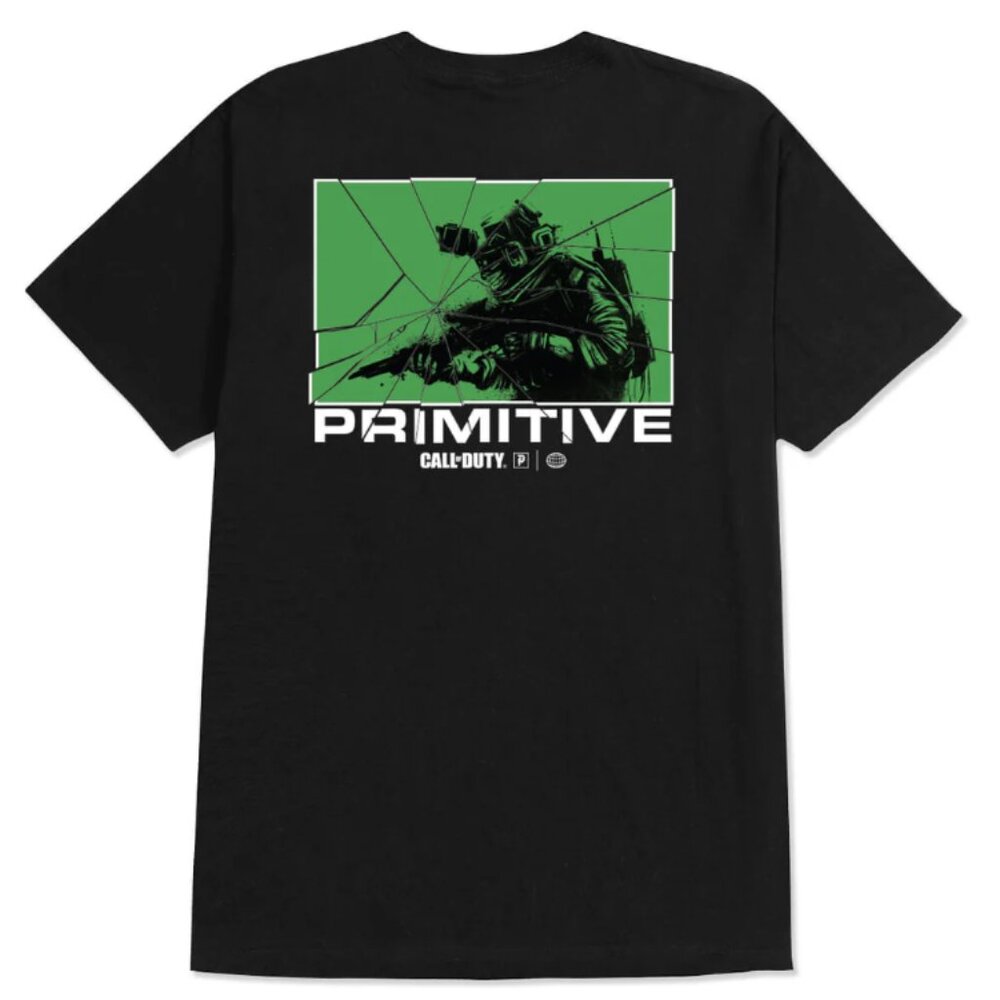 PRIMITIVE X CALL OF DUTY ALPHA T-SHIRT - LIMITED EDITION - Black - Size M New